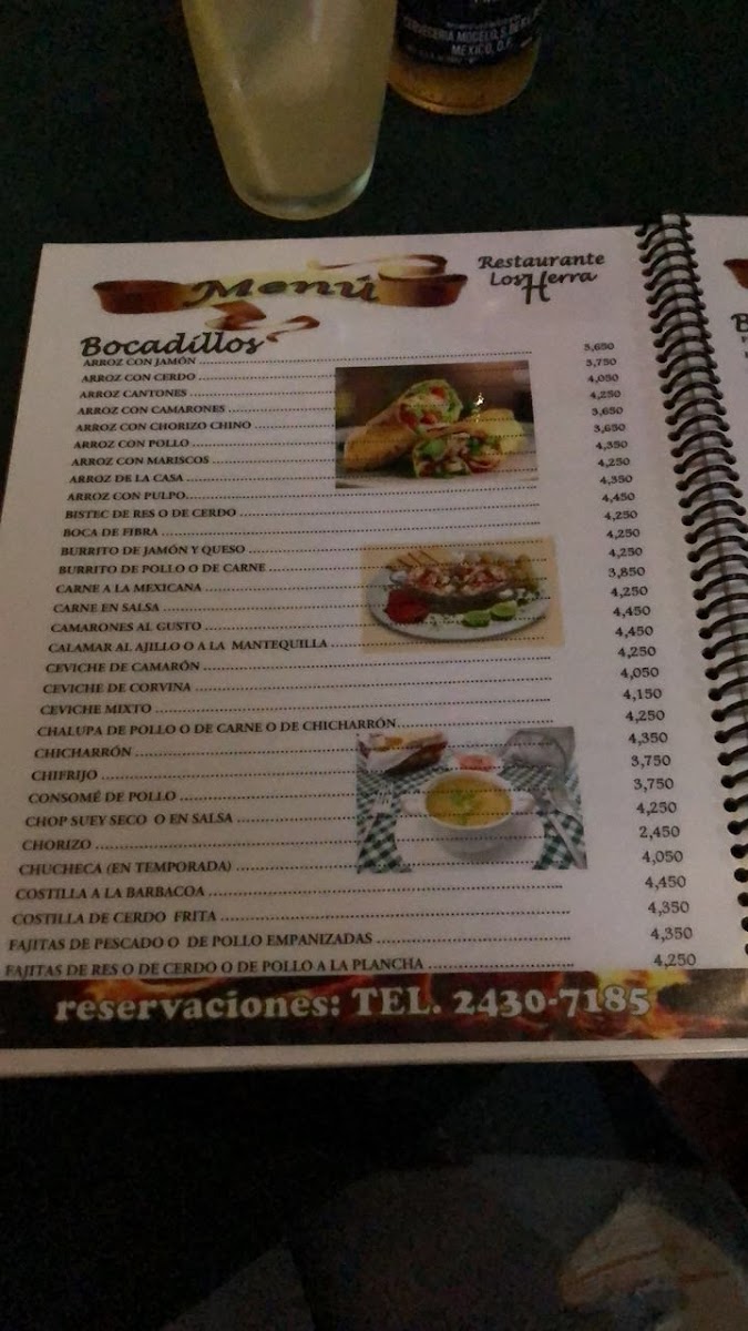 Menu Restaurante Los Herra-1