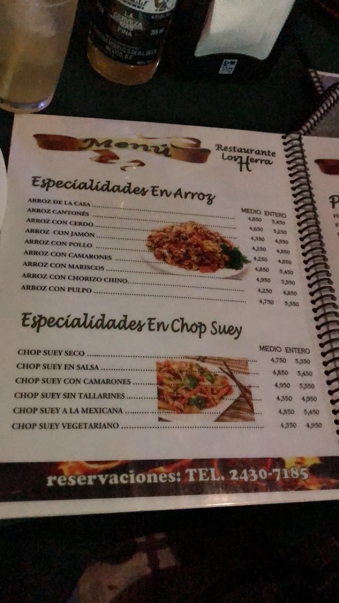 Menu Restaurante Los Herra-2